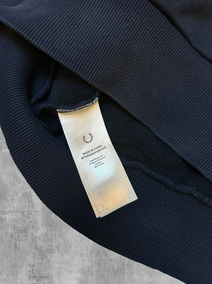Fred Perry Sweatshirt Schwarz M