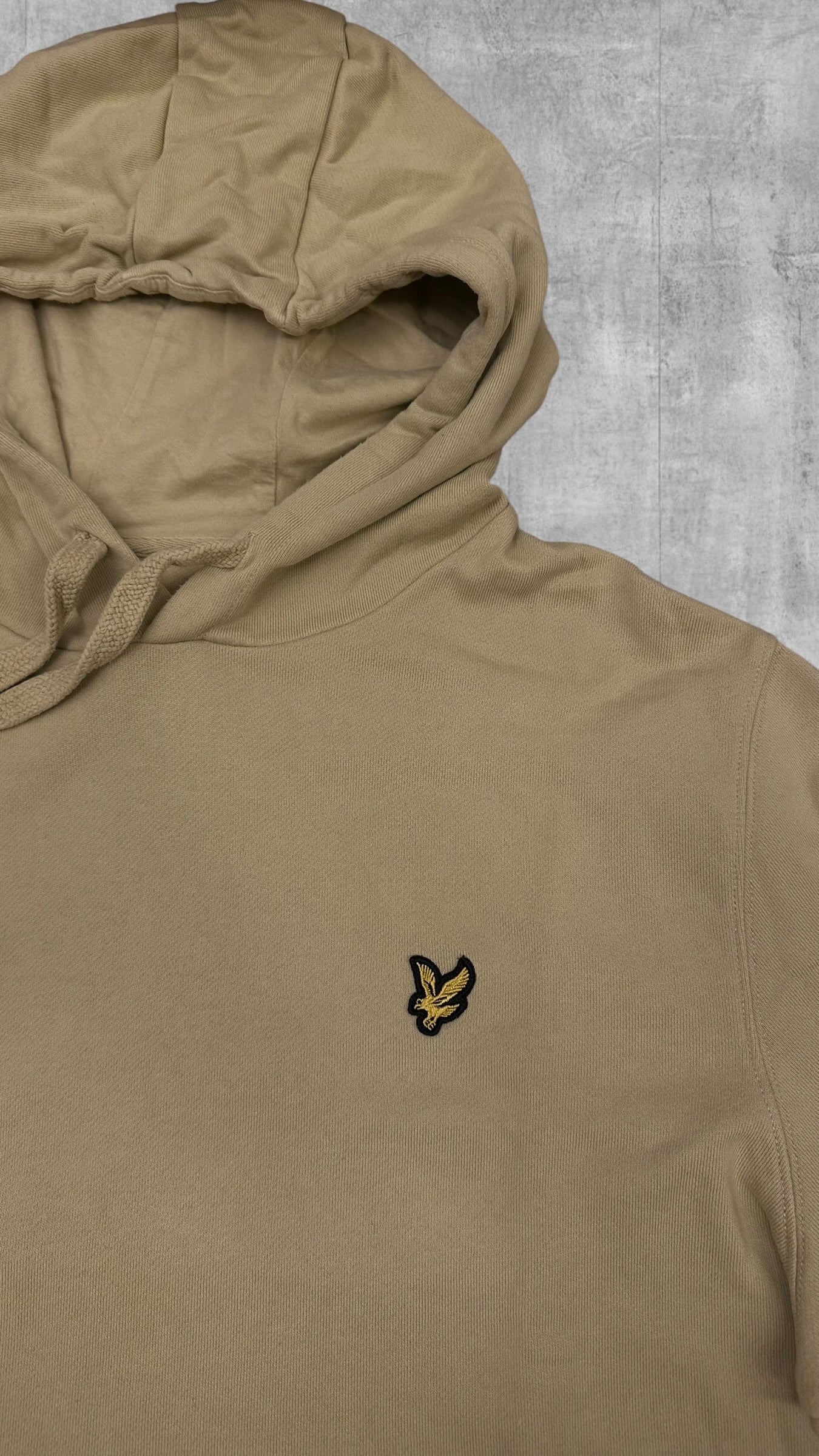 Lyle & Scott Hoodie Pullover Creme Gelb L