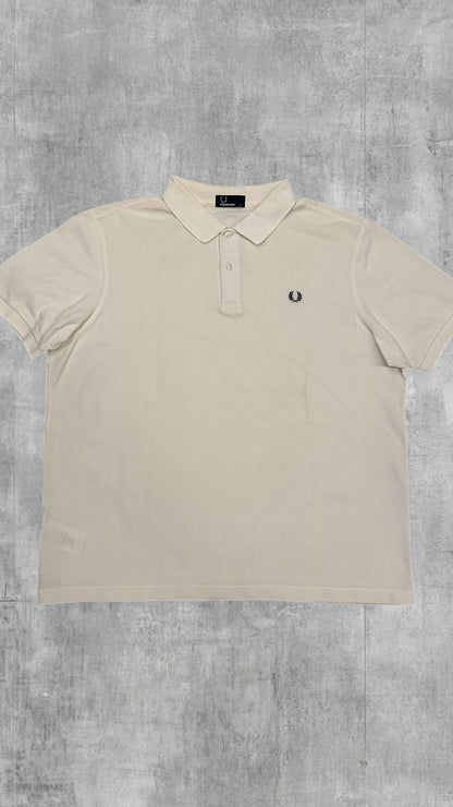 Fred Perry Polo Shirt Weiß XL