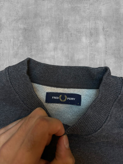 Fred Perry Sweatshirt Dunkelgrau S