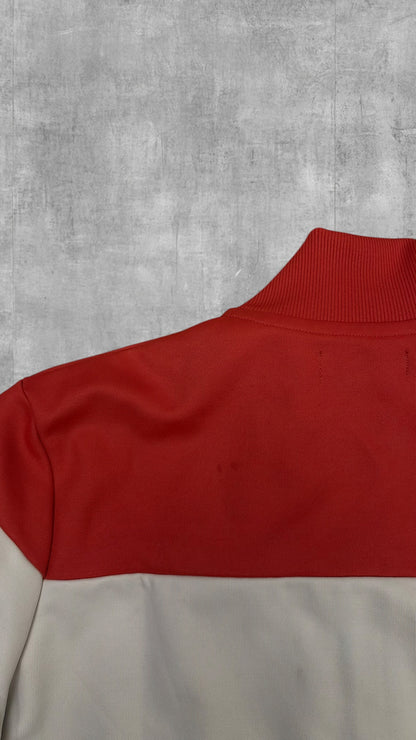 Fred Perry Trainingsjacke Rot Weiß Schwarzblau Damengröße L Herren S-M