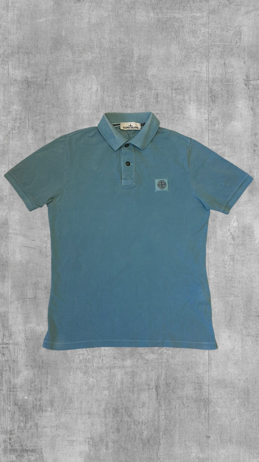 Stone Island Polo Shirt Türkis S