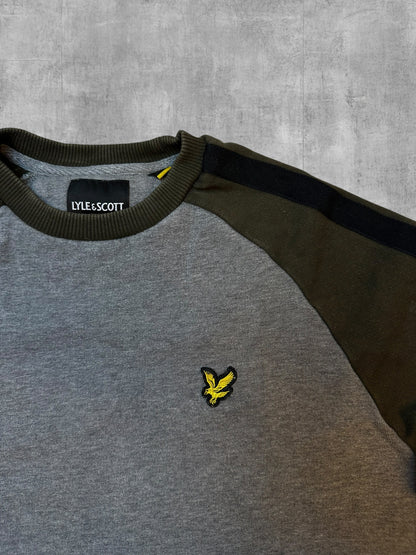 Lyle & Scott Sweatshirt Grau Khaki XS