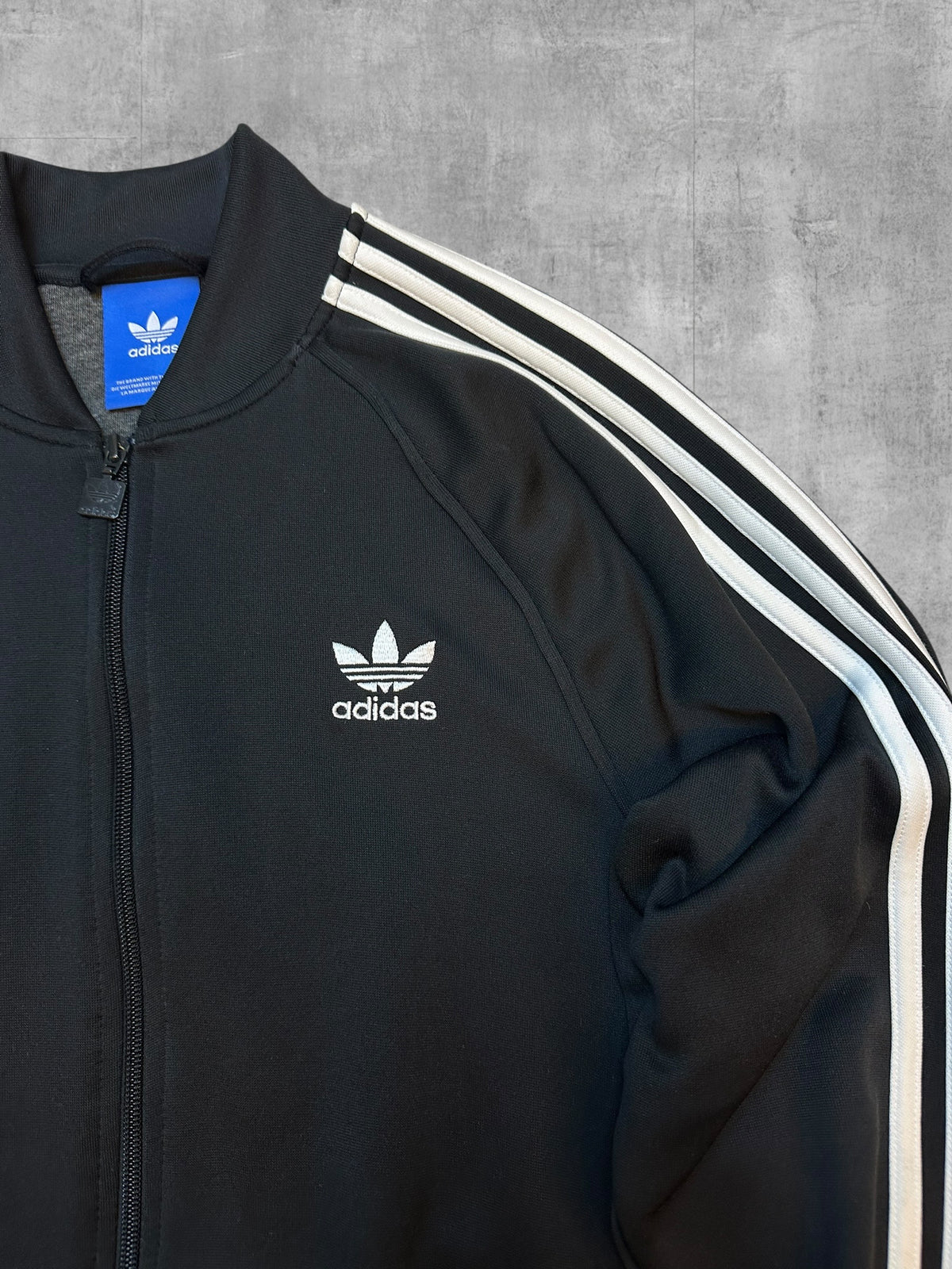 Adidas Firebird Trainingsjacke Schwarz Weiß M