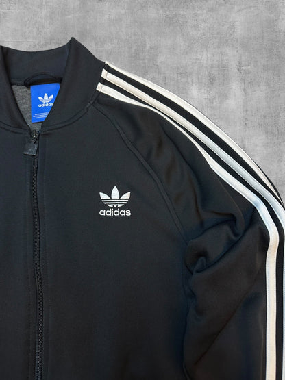 Adidas Firebird Trainingsjacke Schwarz Weiß M