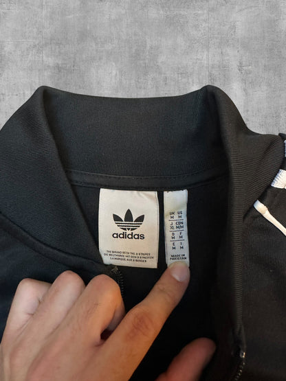 Adidas Firebird Trainingsjacke Schwarz Weiß M