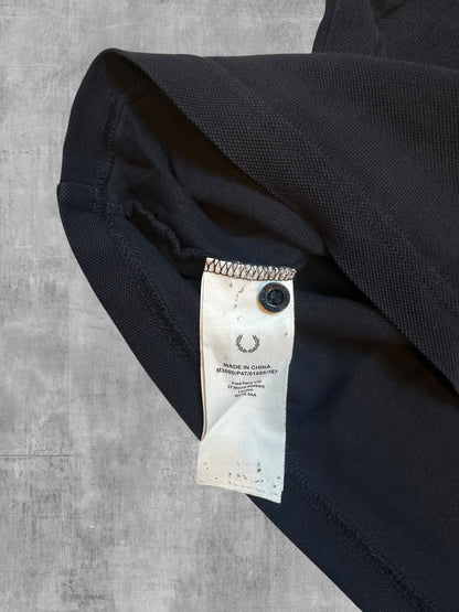 Fred Perry Polo Shirt Schwarz Bronze M