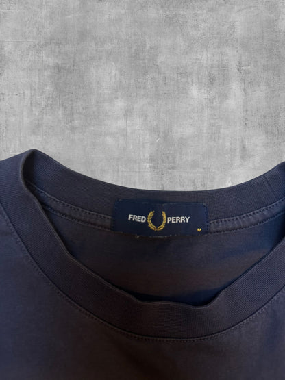 Fred Perry T-shirt Schwarz Weiß M