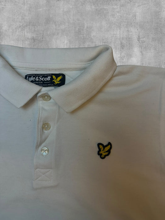 Lyle & Scott Polo Shirt Weiß XXS