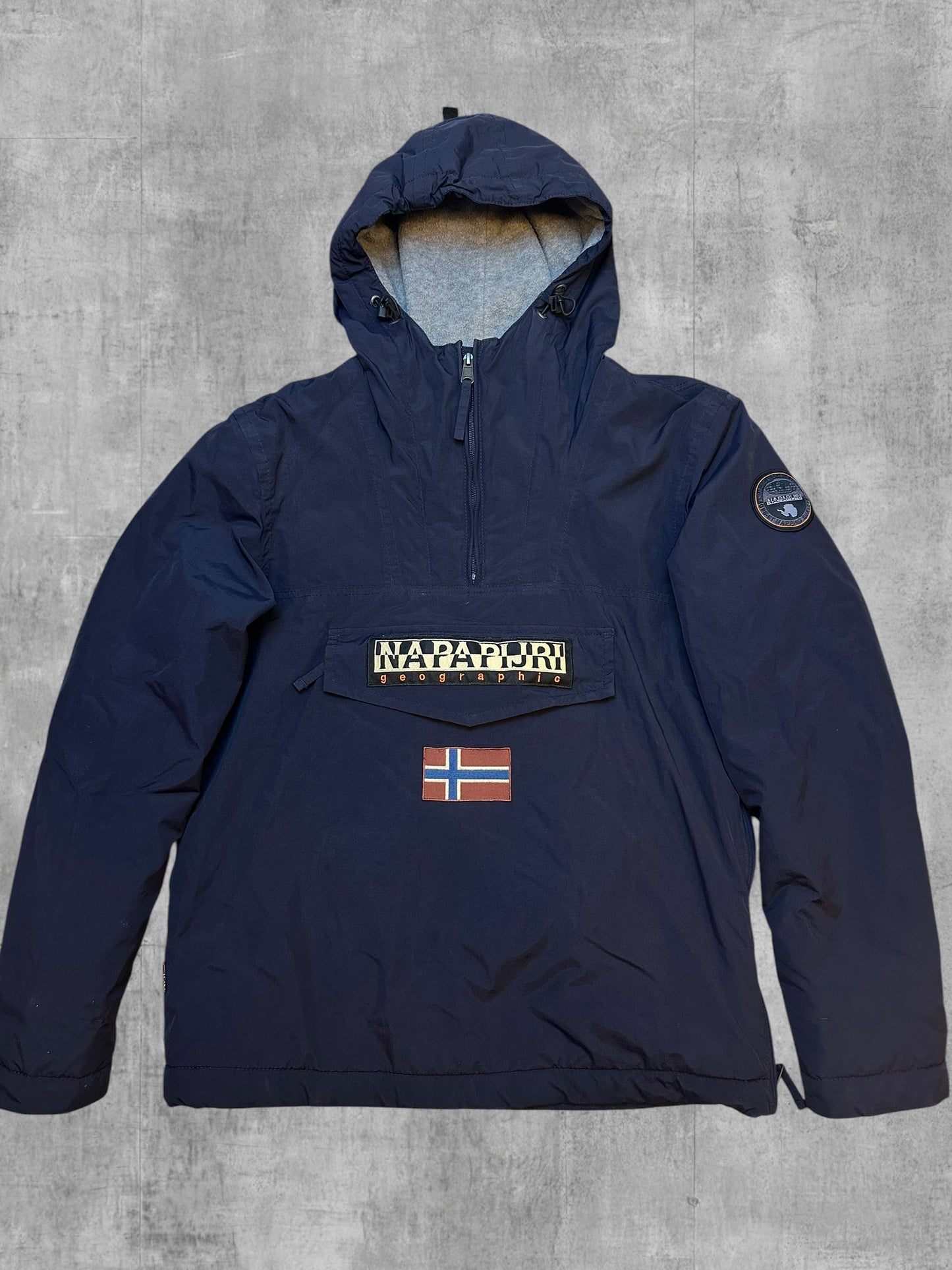 Napapijri Windbreaker Gefüttert Navy Blau XS