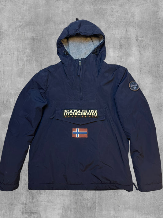 Napapijri Windbreaker Gefüttert Navy Blau XS
