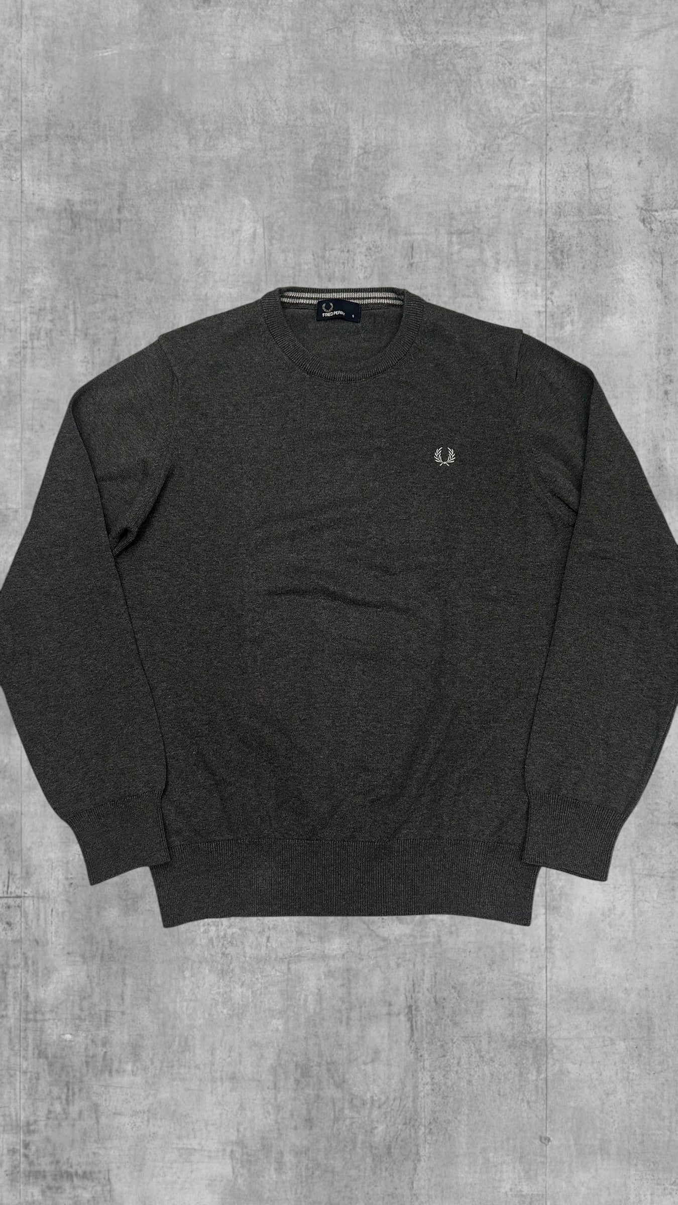 Fred Perry Sweatshirt Grau S