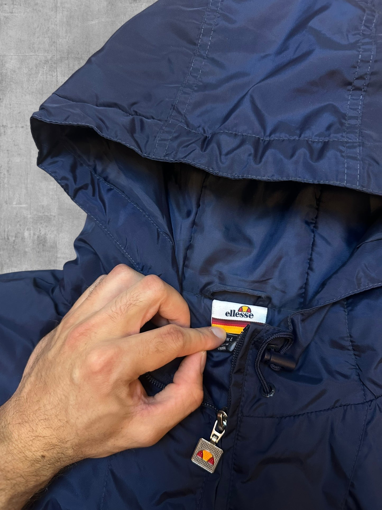 Ellesse Half Zip Jacke Navy Blau L