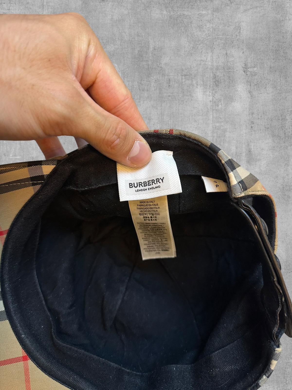 Burberry Cap Mütze S