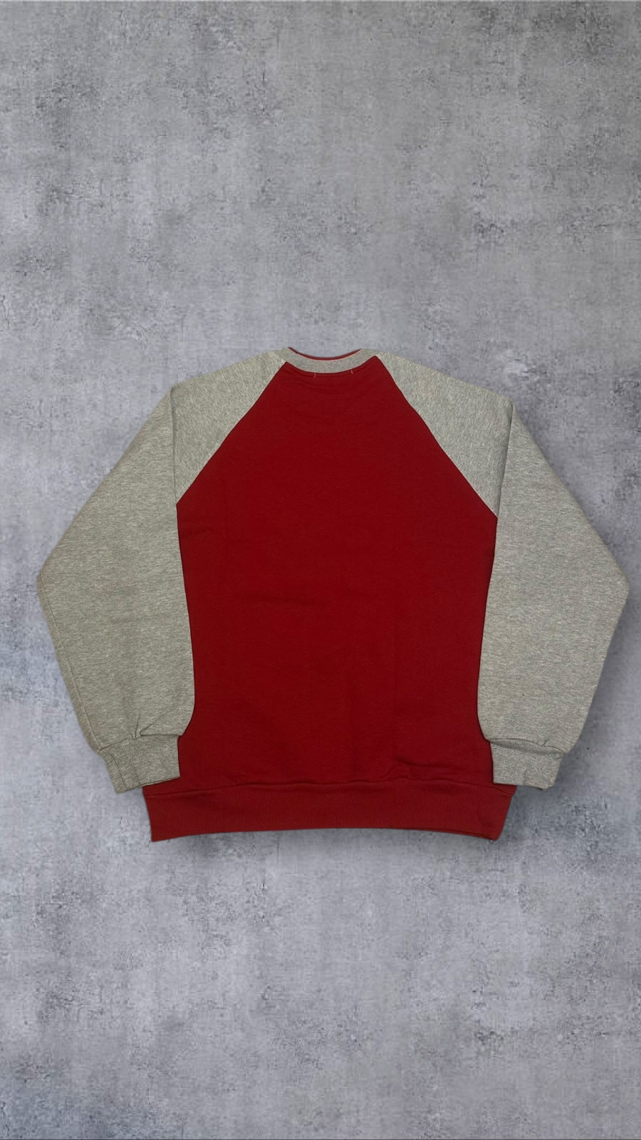 Fred Perry Sweatshirt Rot Grau M