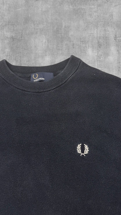 Fred Perry Sweatshirt Schwarzblau S