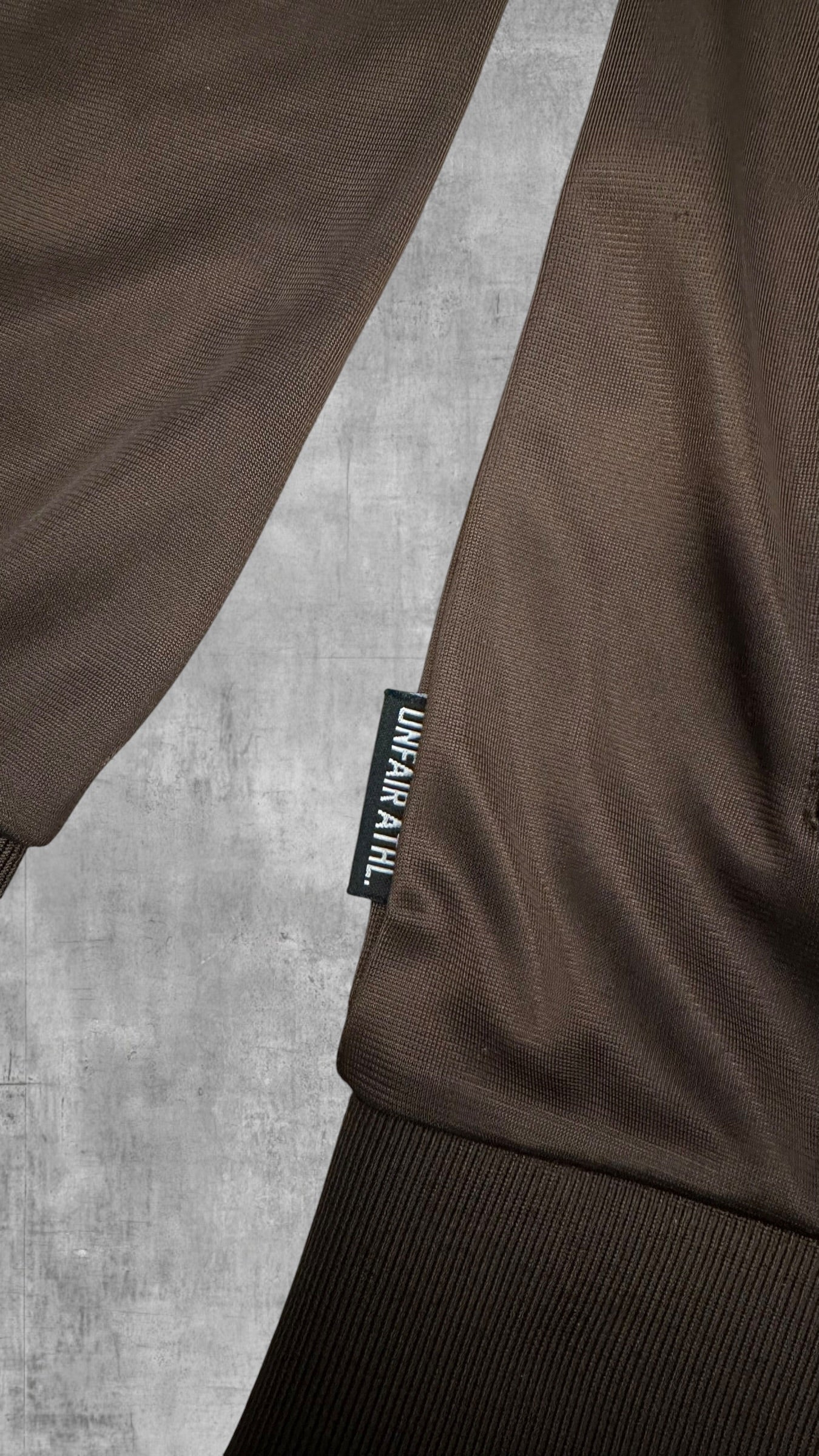 Unfair Athletics Trainingsjacke Braun Creme Weiß S