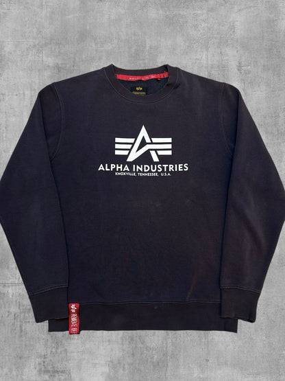 Alpha Industries Felpa Grigio Scuro M