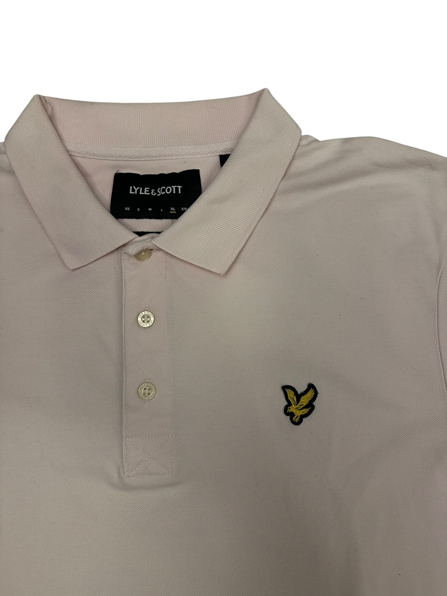 Lyle & Scott Polo Shirt Rose Weiß XL