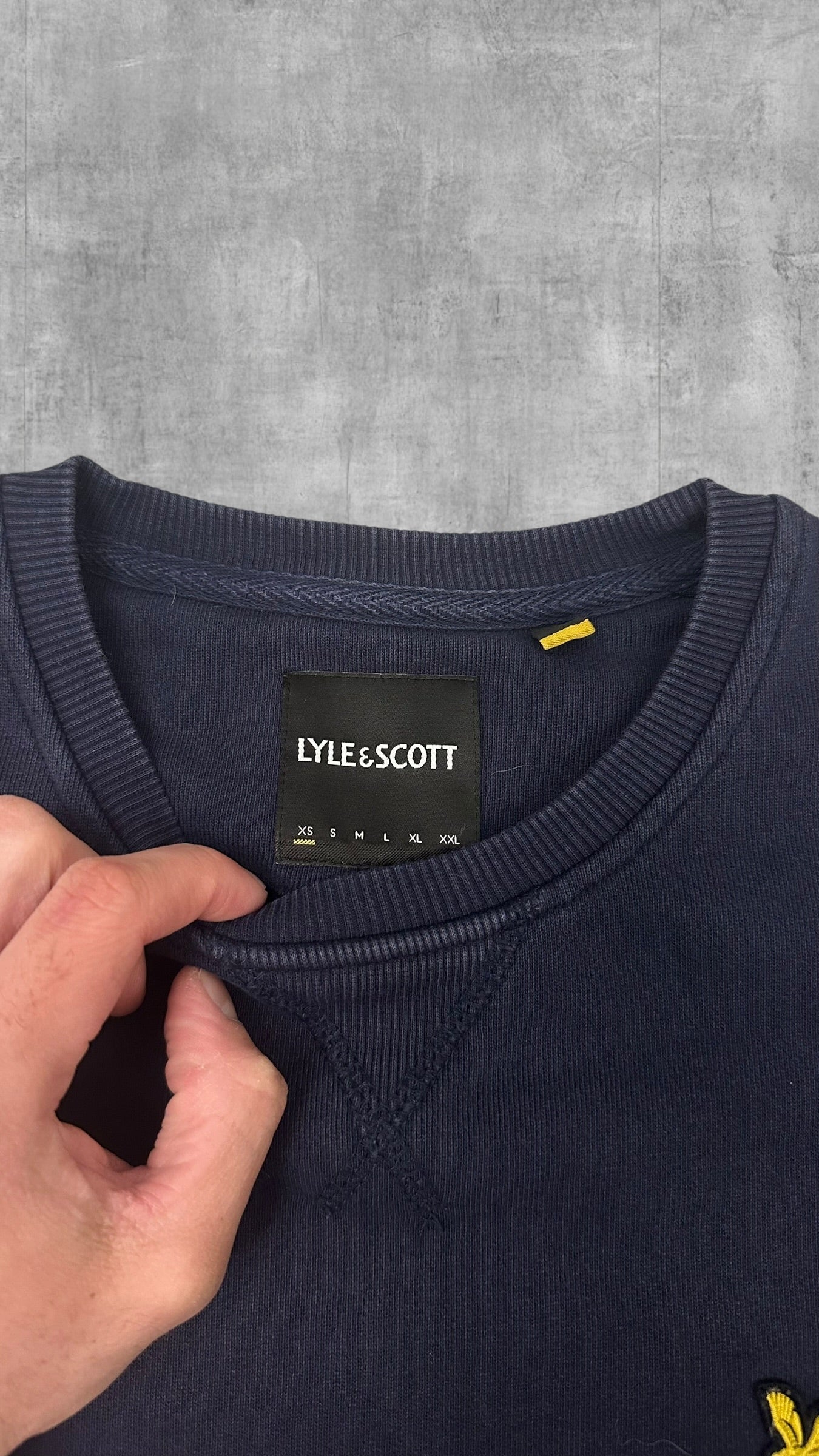 Lyle & Scott Sweatshirt Navy Blau XS