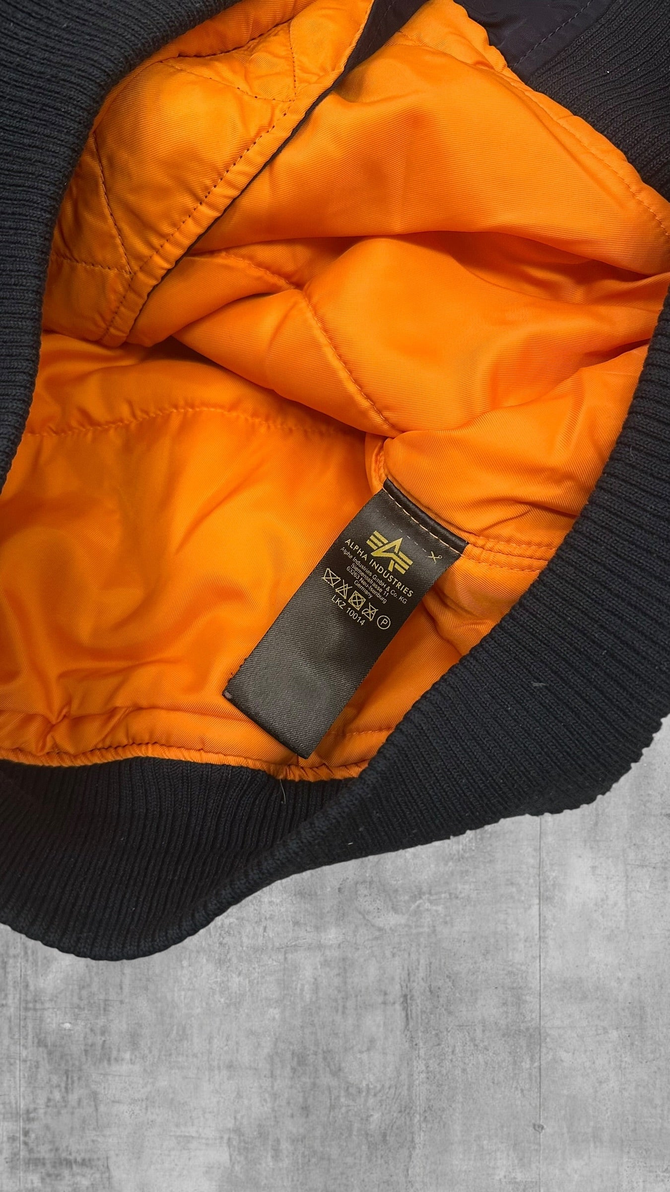 Alpha Industries Bomberjacke Navy Blau M