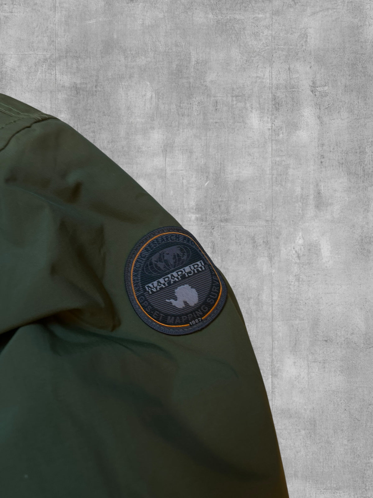 Napapijri Jacke Windbreaker gefüttert Khaki XL