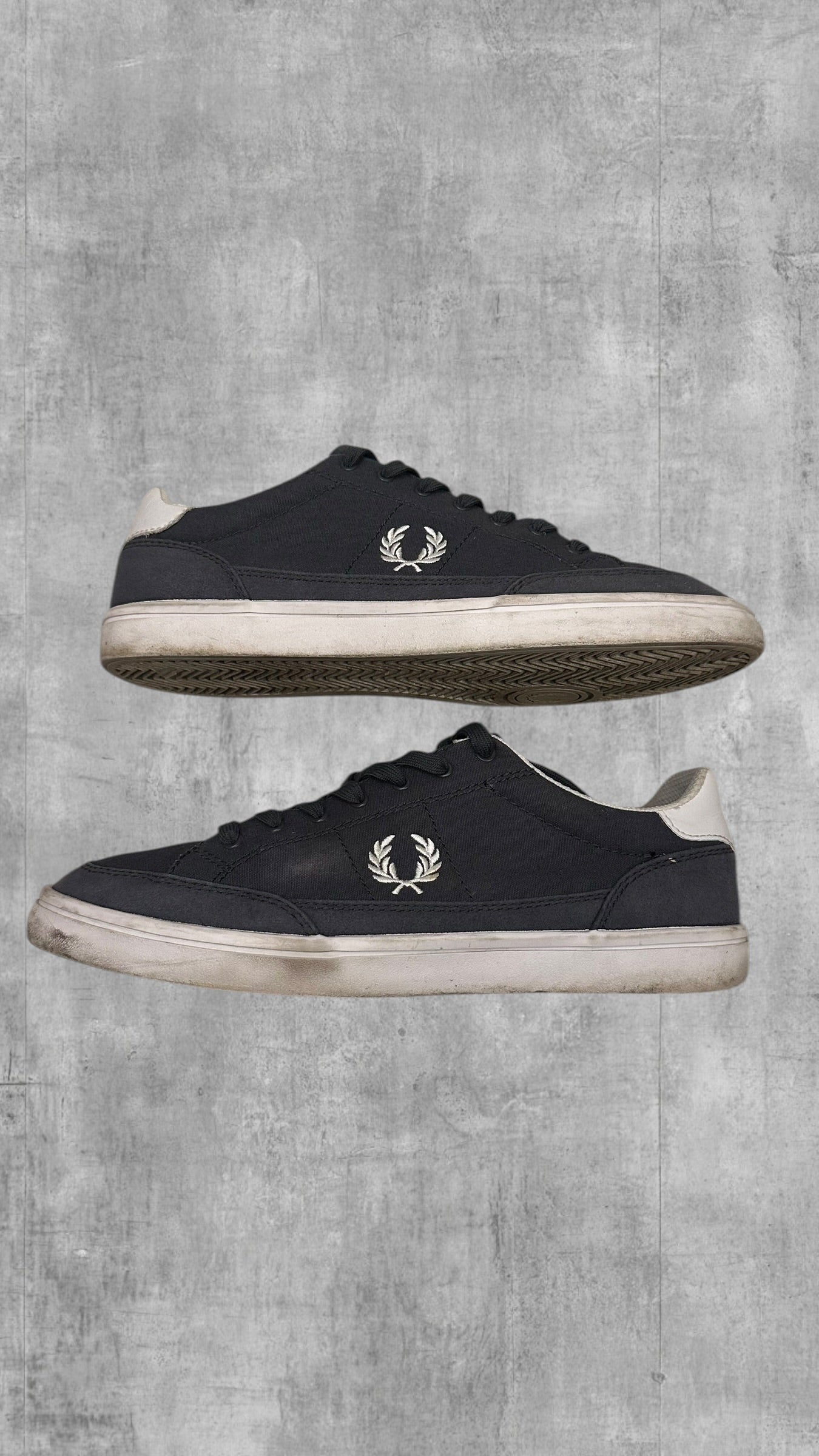 Fred Perry Sneaker Schuhe Grau EU 43 US 10