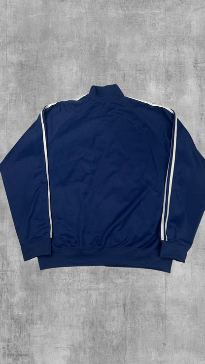 Fred Perry Vintage Trainingsjacke Taped Dunkelblau Weiß L