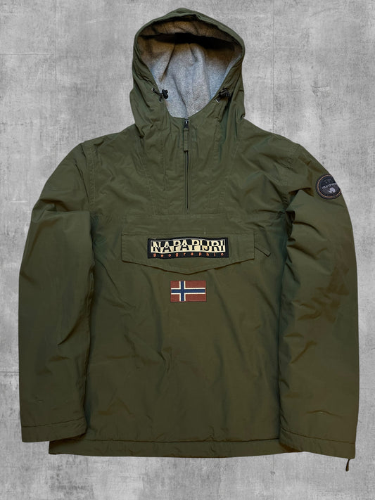 Napapijri Jacke Windbreaker gefüttert Khaki XL