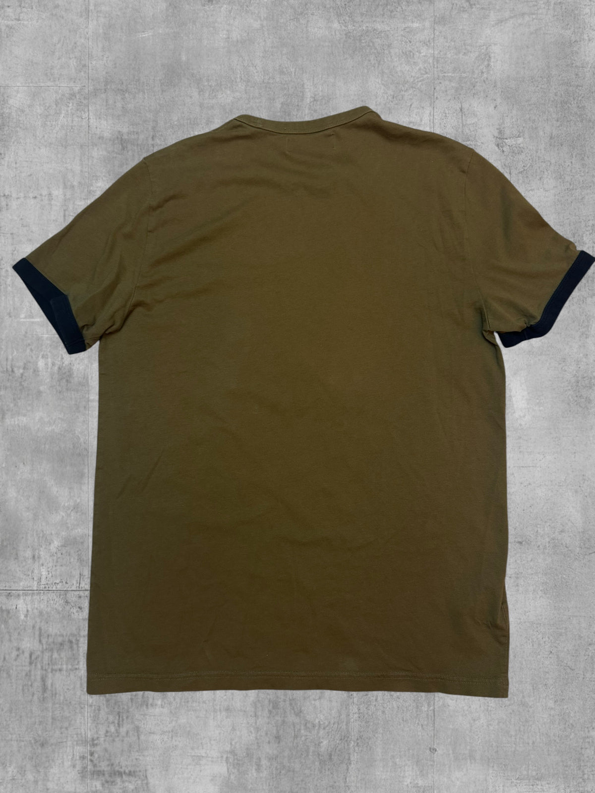 Fred Perry T-shirt Olivgrün Schwarz S