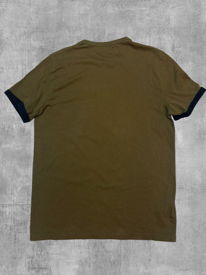 Fred Perry T-shirt Olivgrün Schwarz S
