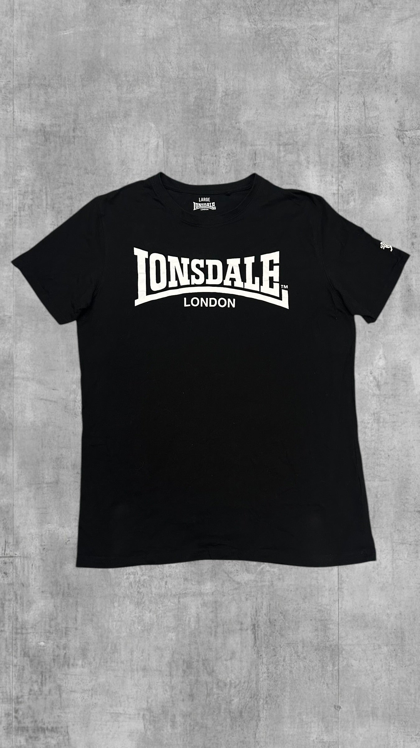 Lonsdale London T-Shirt Schwarz L