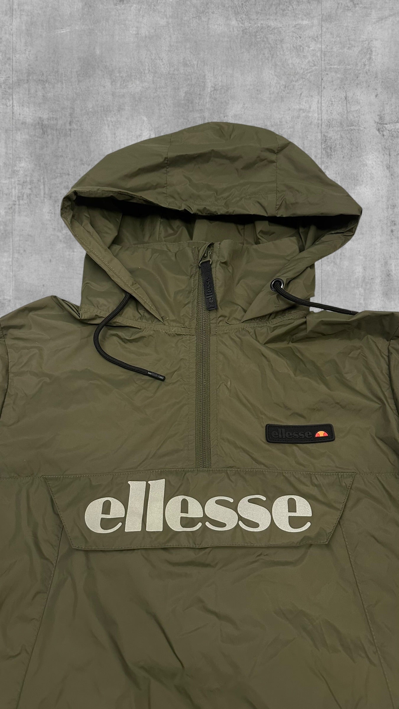 Ellesse Windbreaker Khaki Grün XS