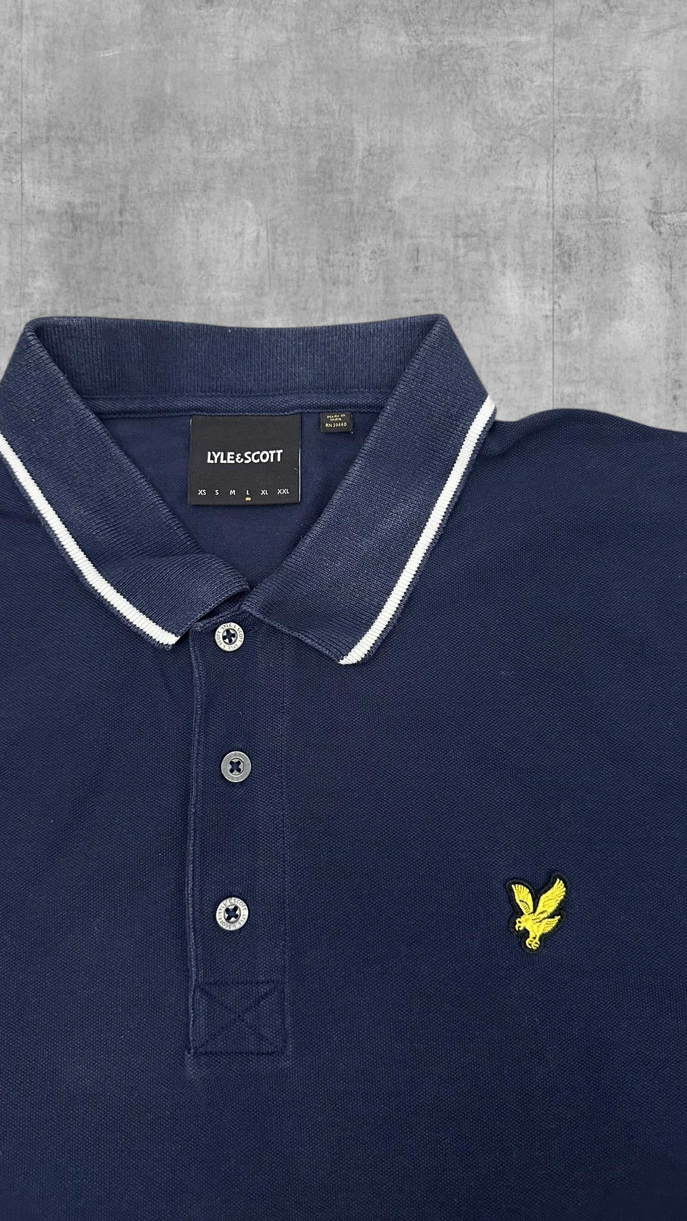 Lyle & Scott Polo Shirt Navy Blau L