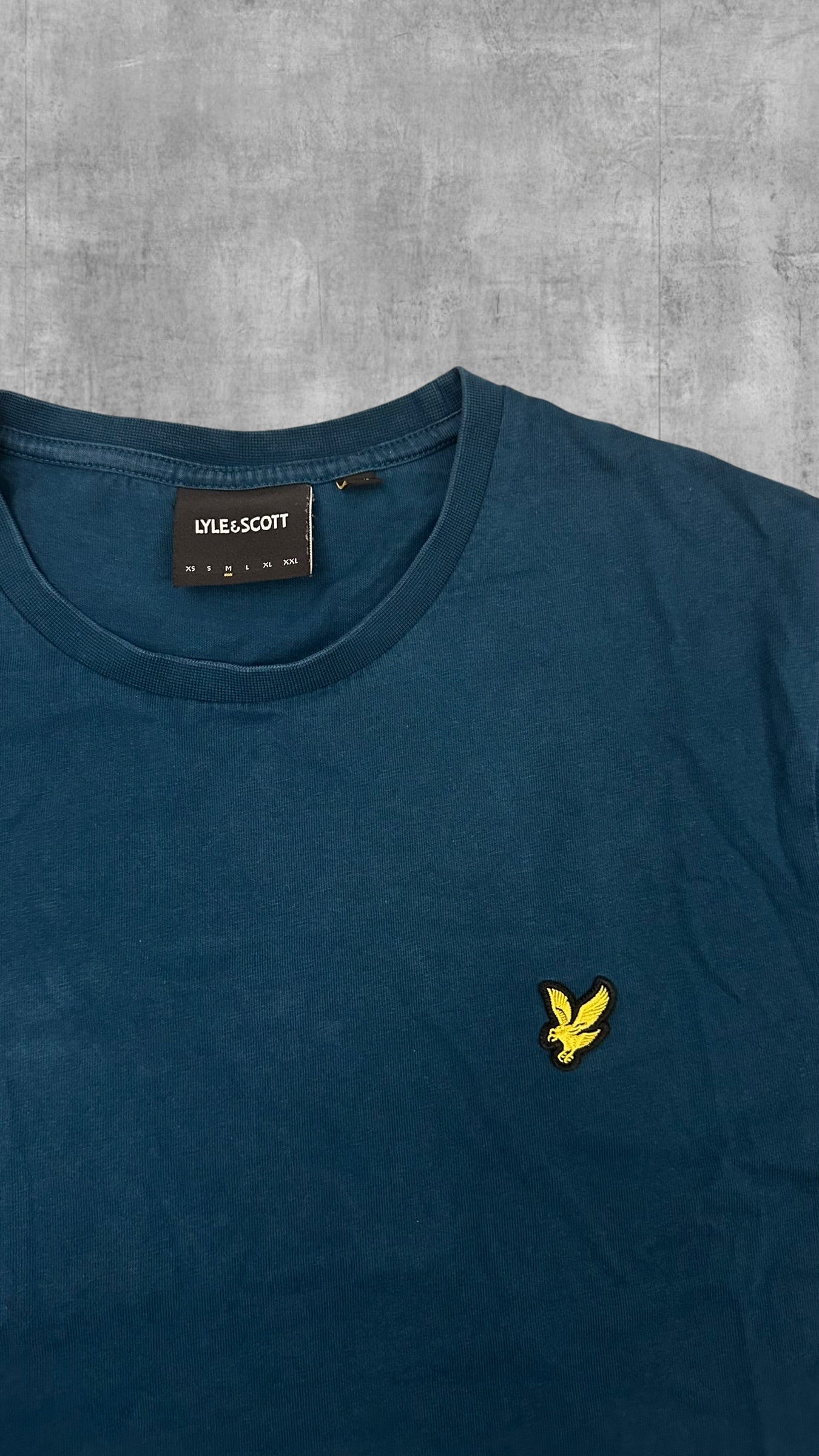 Lyle & Scott T-shirt Türkis Blau M