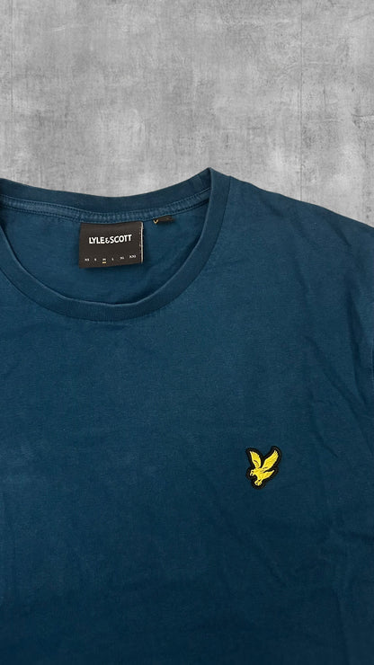 Lyle & Scott T-shirt Türkis Blau M