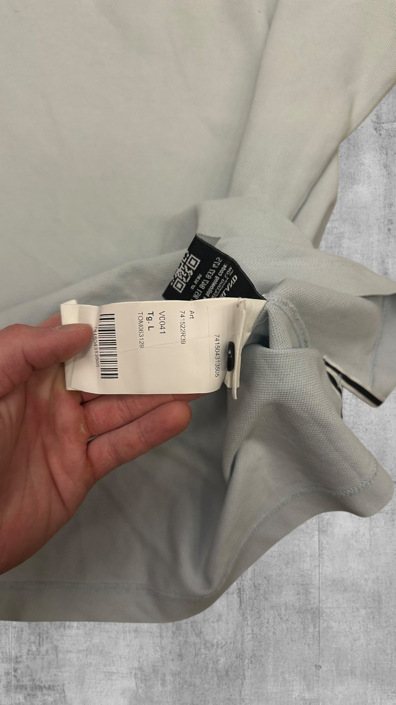 Stone Island Polo Shirt Türkis L