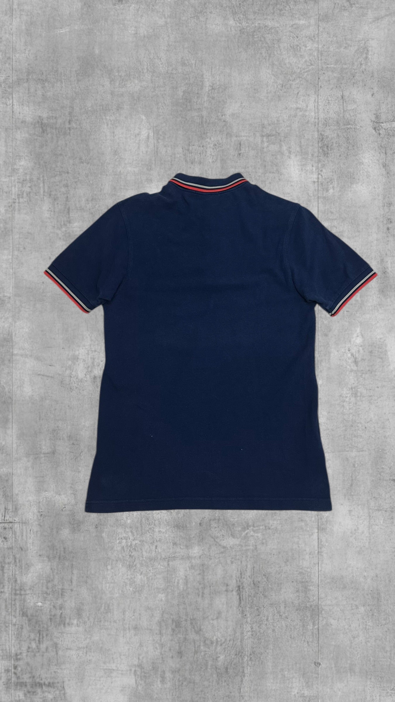 Fred Perry Polo Shirt Navy Blau S Slim Fit
