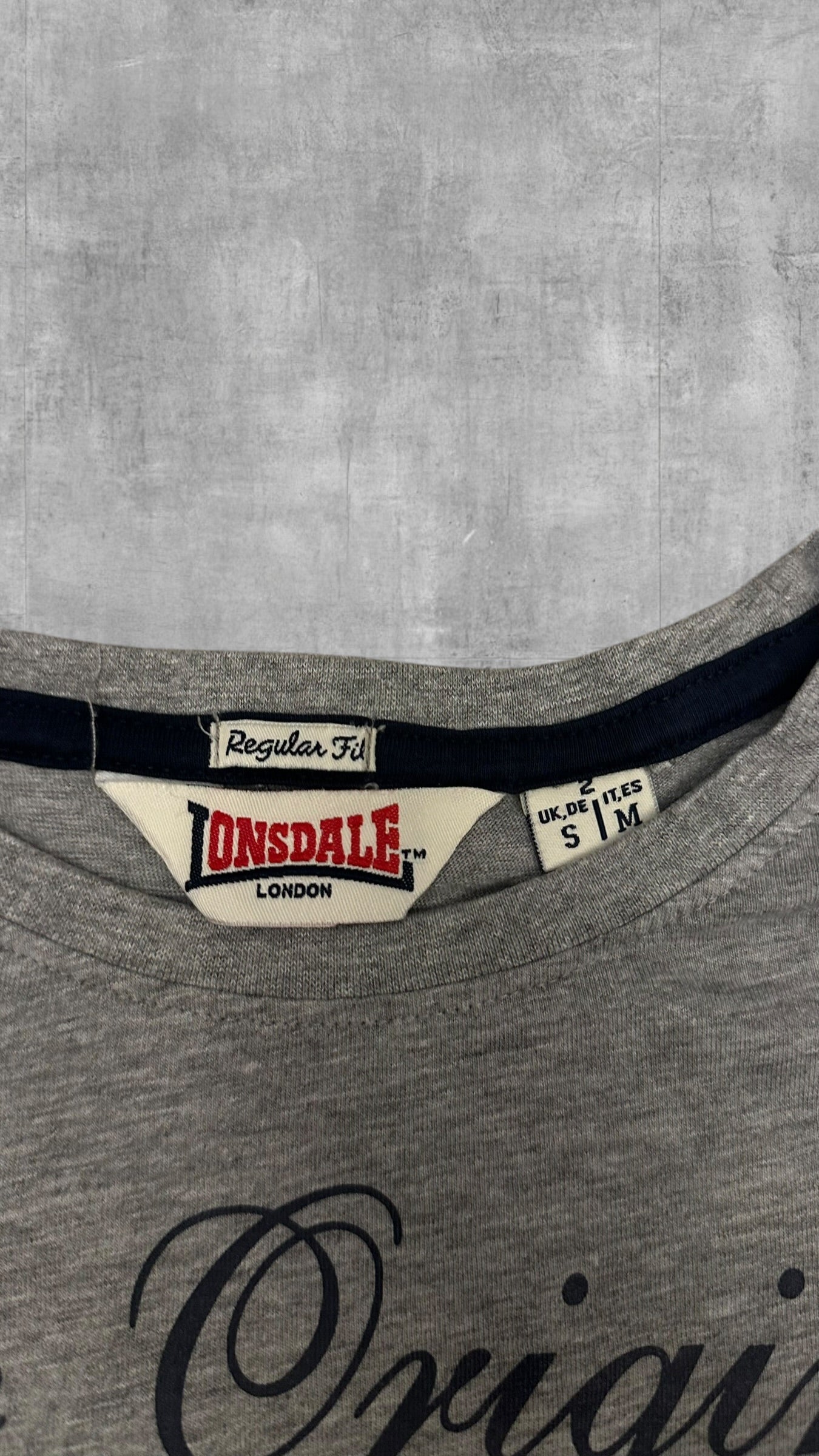 Vintage Lonsdale London T-Shirt Grau S