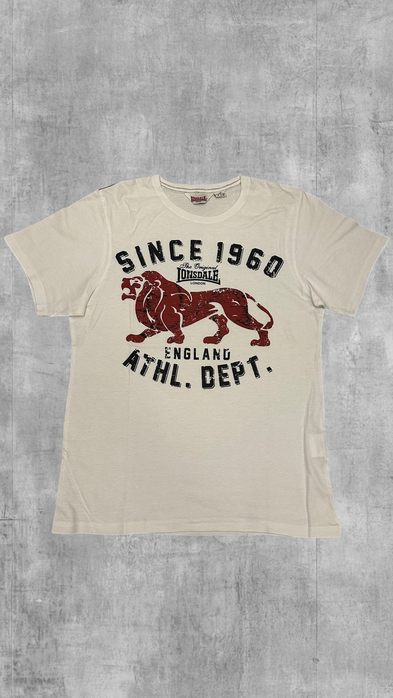 Vintage Lonsdale London T-Shirt weiß S