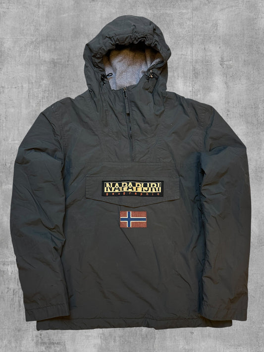 Napapijri Jacke Windbreaker gefüttert Grau M