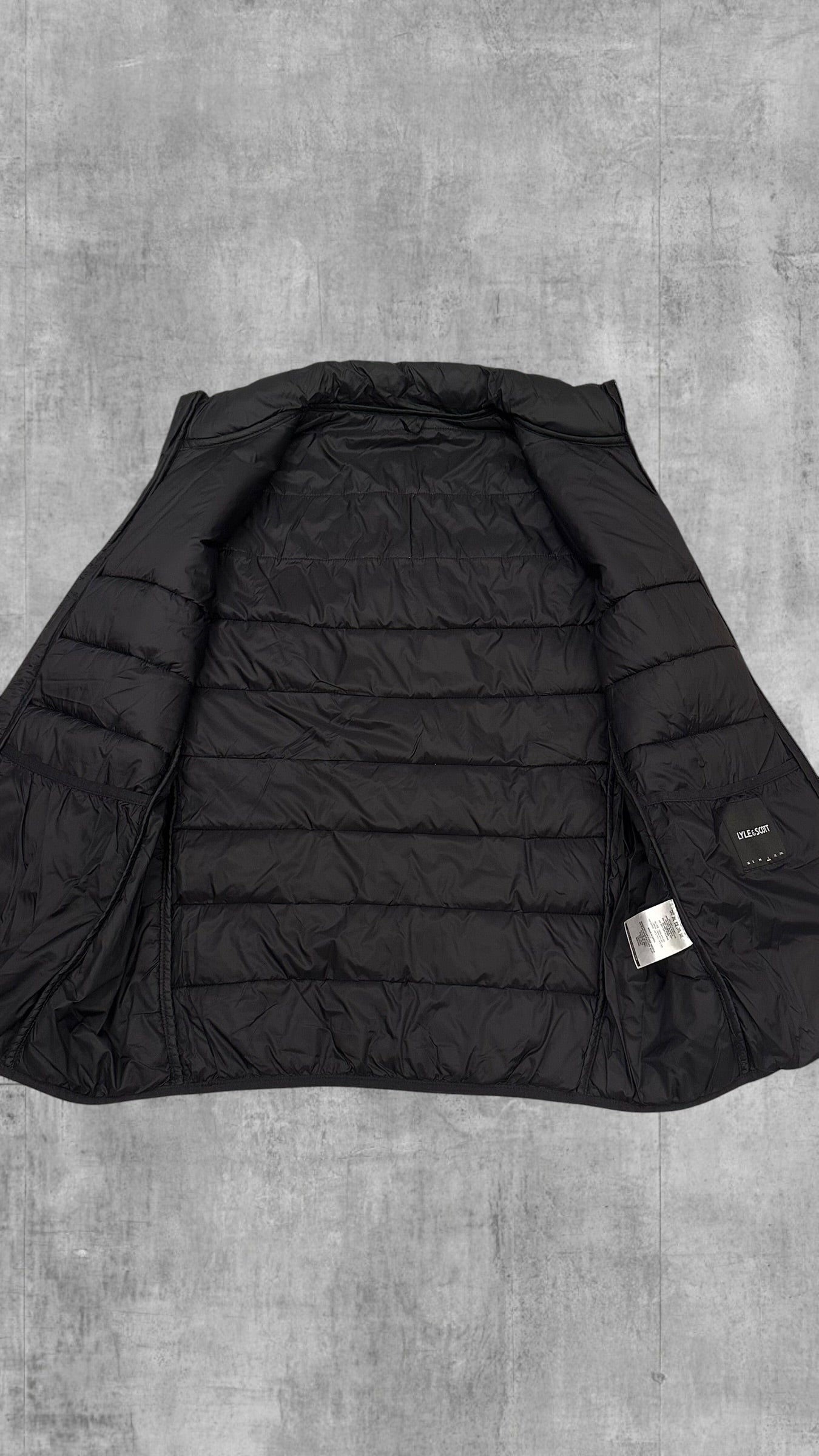 Lyle & Scott Daunenweste Schwarz L