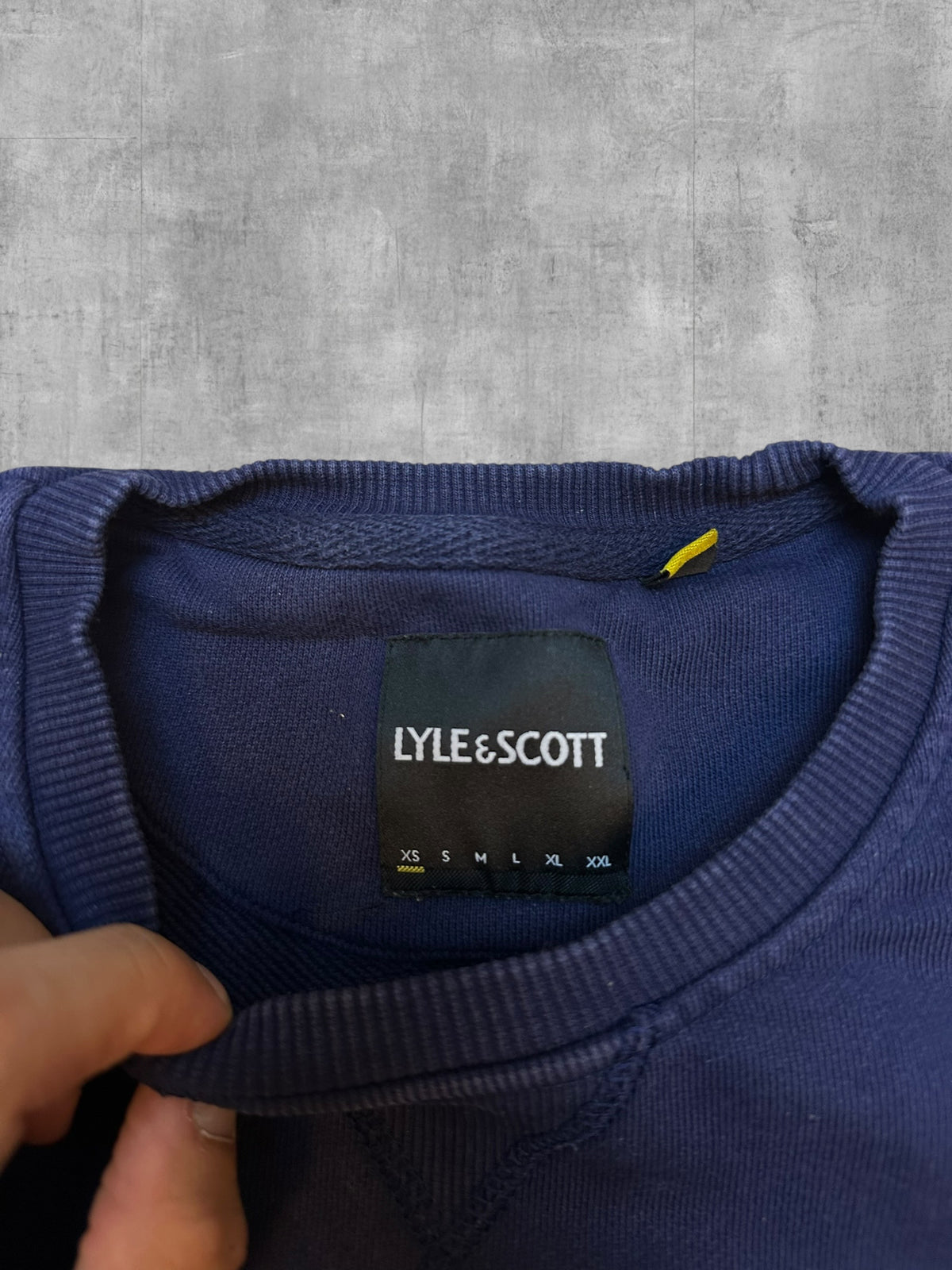 Lyle & Scott Sweatshirt Navy Blau XS