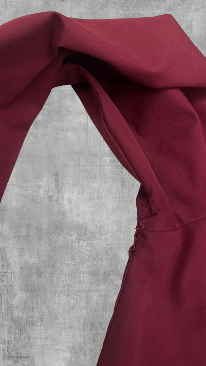 Lonsdale London Harrington Jacke Bordeaux Rot M