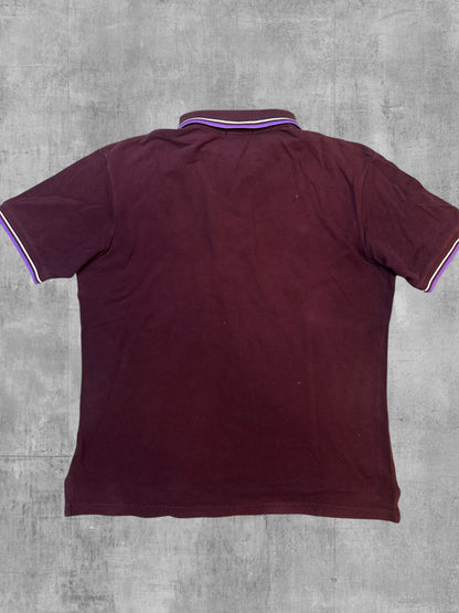 Fred Perry Polo Shirt Weinrot M