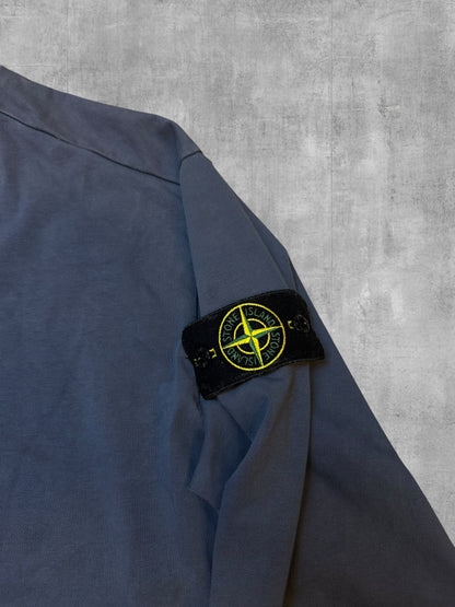 Stone Island Sweatshirt Navy Blue Grey L