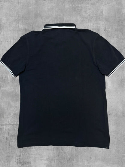 Fred Perry Polo Shirt Black White M