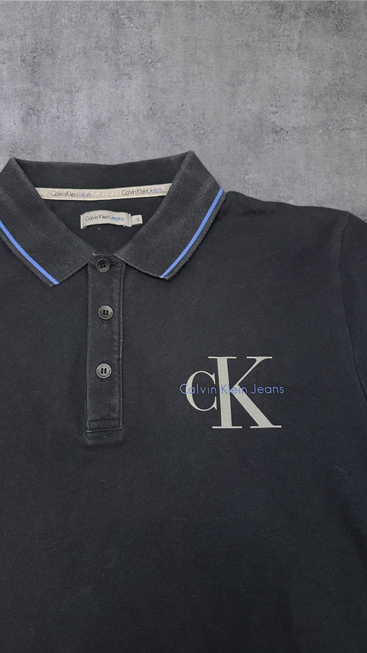 Calvin Klein Polo Shirt Schwarz S