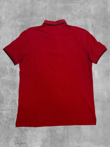 Stone Island Polo Shirt Rot XXL Slim Fit