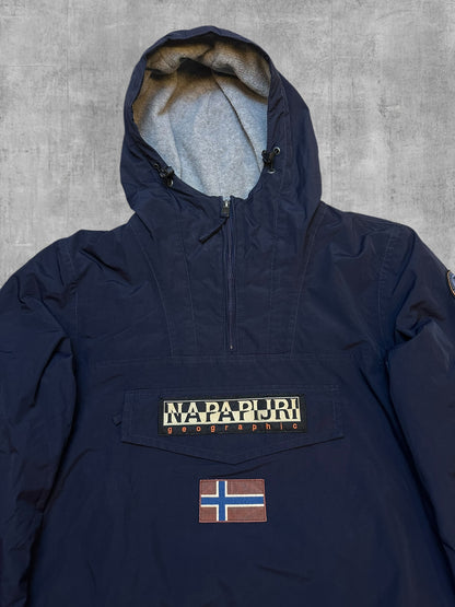 Napapijri Windbreaker gefüttert Navy Blau S
